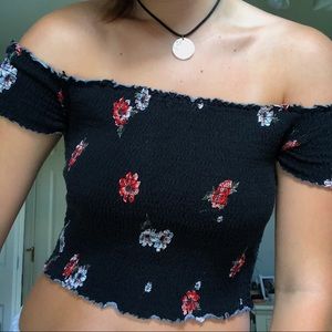 off the shoulder top